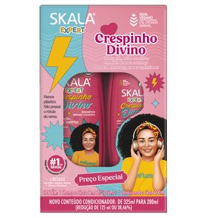 Kit Skala Sh+cond 525ml Crespinho Divino
