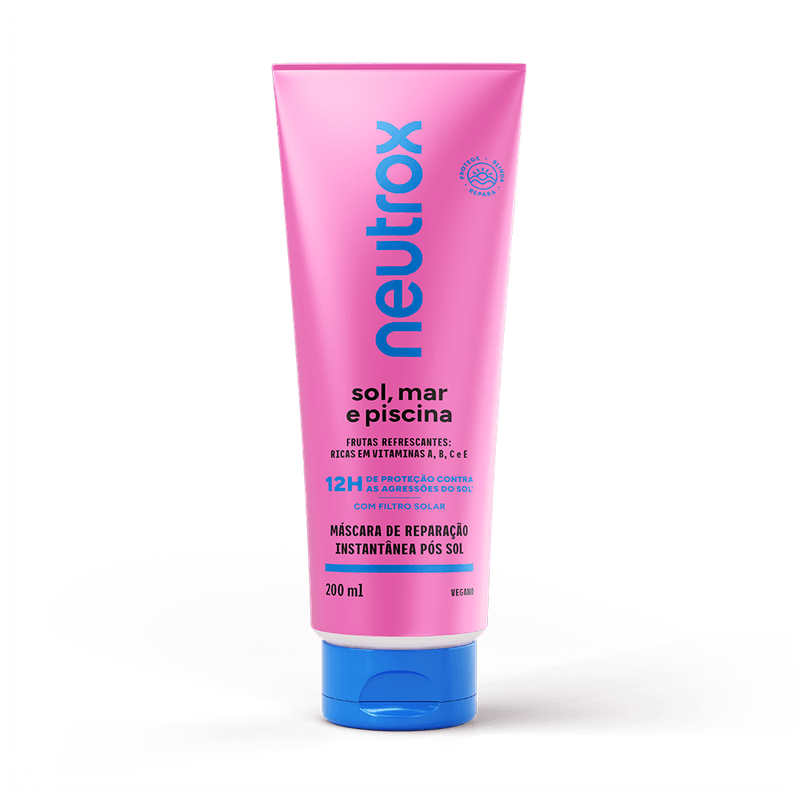 MASC CAP NEUTROX 200ML SOL MAR E PISCINA