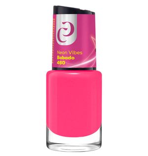 Esmalte Cora Neon Vibes Pink Babado