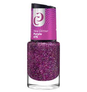 Esmalte Cora New Glitter Purple