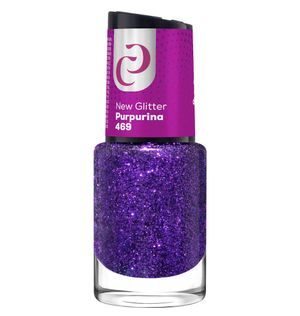 Esmalte Cora New Glitter Purpurina