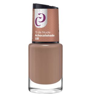 Esmalte Cora Tô de Nude Achocolatado