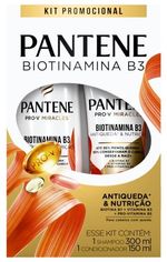 KIT PANTENE SH+COND BIOTINAMINA B3