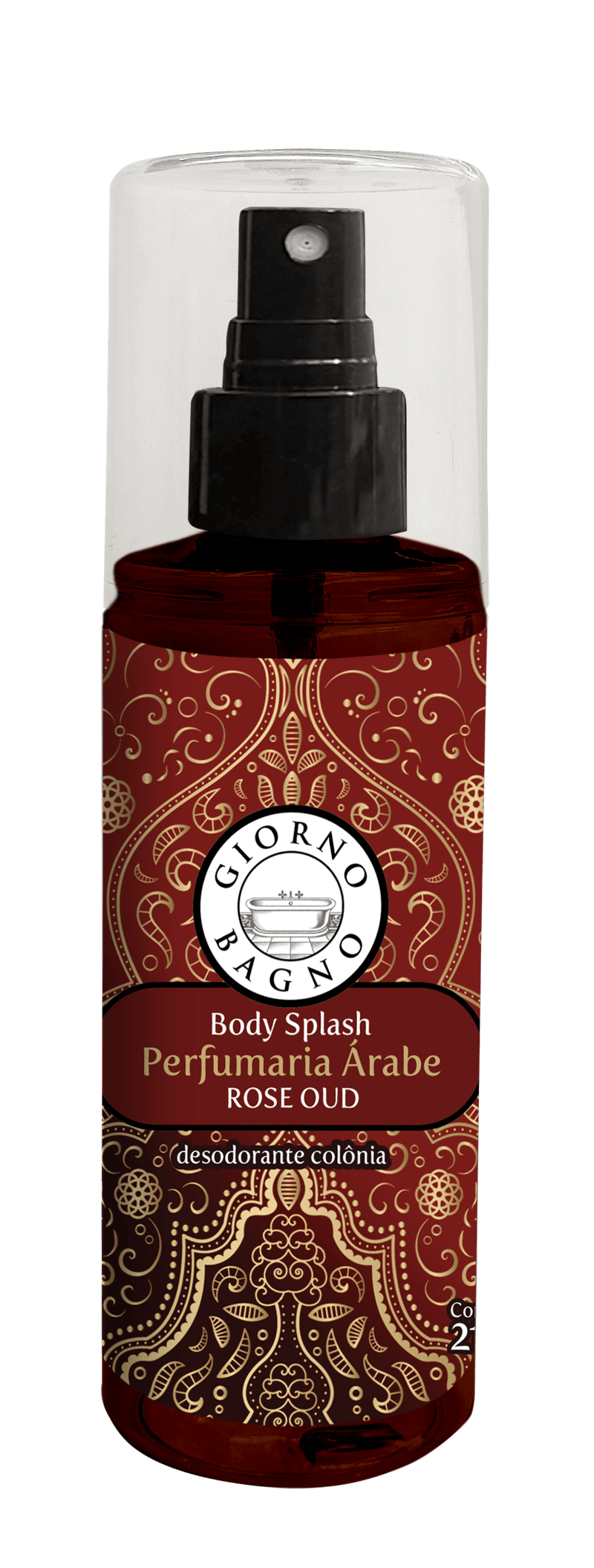BODY SPLAS GIORNO BAG 200ML AMBER LATTE