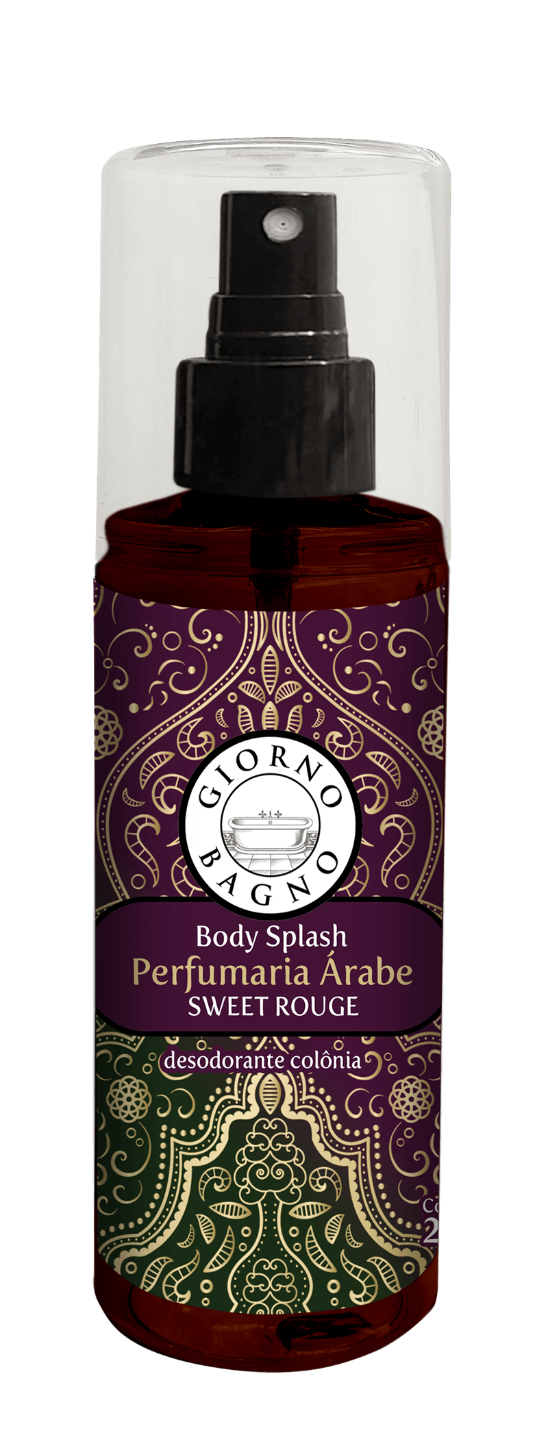 BODY SPLAS GIORNO BAG 200ML SWEET ROUGE