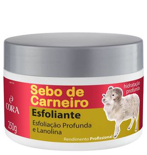 Esfoliante Cora 250g Sebo Carne Sc Pote