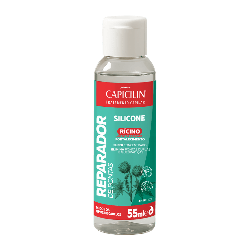 REP PONTAS CAPICILIN 55ML SILICONE RICINO FORTALEC