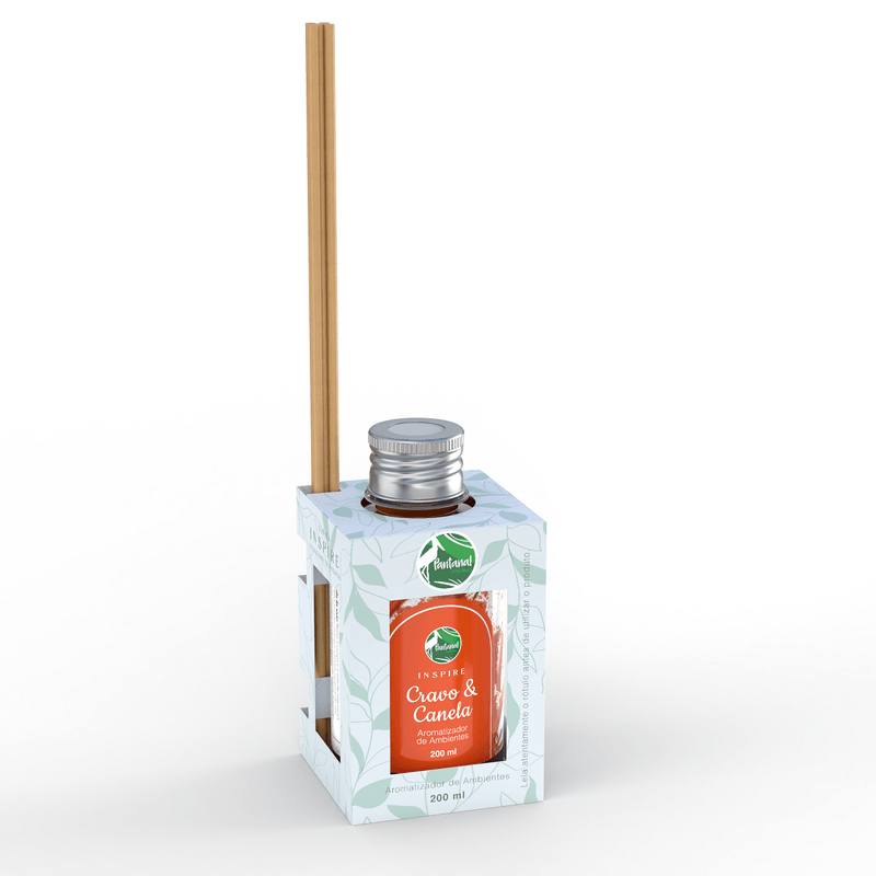 DIFUSOR PANTANAL 200ML INSPIRE CRAVO E CANELA