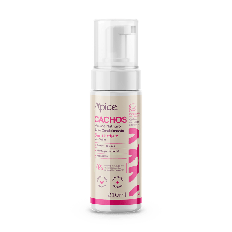 MOUSSE APICE 210ML COND MSS NUTRITIVO