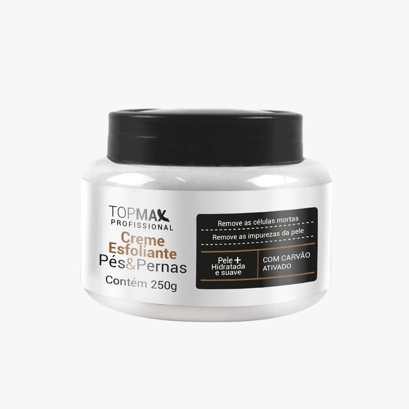 ESFOLIANTE TOP MAX 250G CARVAO ATIVADO