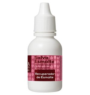 Recuperador De Esmalte Cora 20ml Cd Em Gota Salva Esmalte