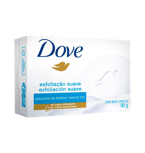 Sabonete Dove Esfoliante Branco 90g