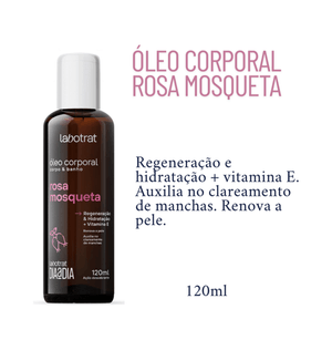 Óleo Corporal Labotrat Dia a Dia Rosa Mosqueta 120ml