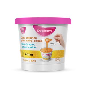 Cera Depilatoria Depilsam 100g Micro.argan
