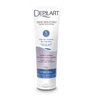 Creme Depilatório Corporal Depilart Óleo de Algodão 120g