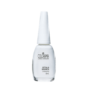 Esmalte Colorama Cremoso Pétala Branca