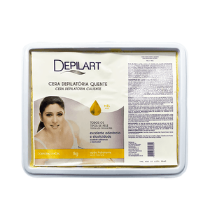 Cera Quente Depilatória Depilart Mel 1000g