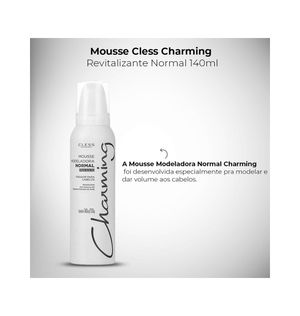 Mousse Cless Charming Revitalizante Normal 140ml