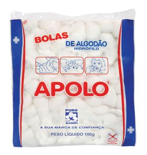 Algodao Apolo 100g Bola Branca