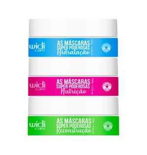 Kit Widi Care Cronograma Capilar Super Poderosas Travel Size