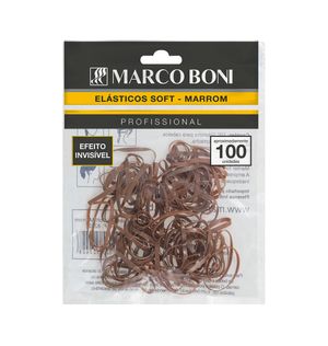 Elastico Marcoboni Soft Marrom 100unid.8263