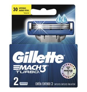 Carga Para Aparelho De Barbear Gillette Mach 3 Sensitive Lv4pg3