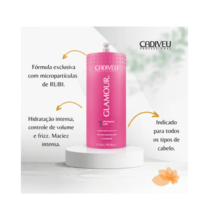 Shampoo Cadiveu Glamour Plus Rubi 3000ml