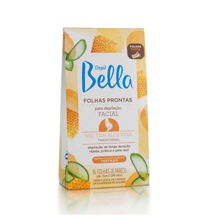 Folhas Prontas Depilbella Pront.faci.c/16 Aloe Vera