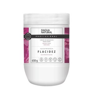 Creme de Massagem D'água Argiloterapia Natural Nano DMAE 650g