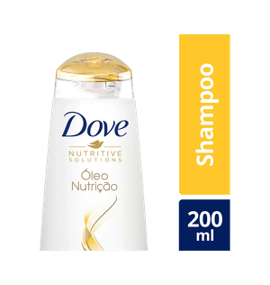 Shampoo Dove 200ml Oleo Nutricao