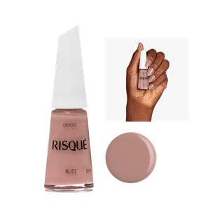 Esmalte Risqué Cremoso Cor Nude