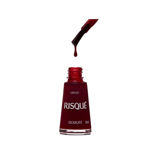 Esmalte Risqué Cremoso Escarlate