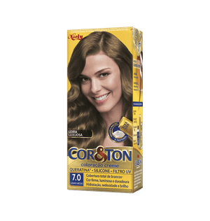 Tintura Cor&ton 50g 7.0 Louro Medio