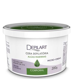 Cera Depilart para Microondas Algas Marinhas