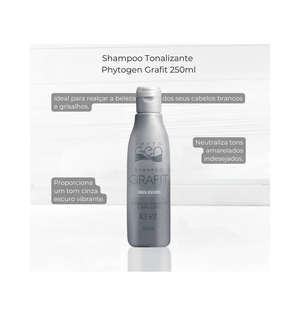 Shampoo Tonalizante Phytogen Grafit 250ml