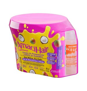 Kit Creme Relaxante AmaciHair Ouse e Brilhe 200g