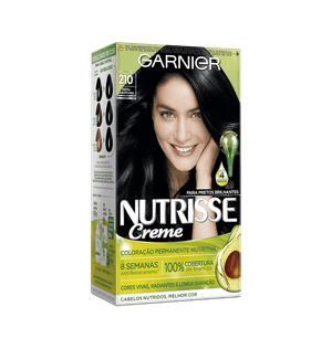 Tintura Nutrisse 210 Preto Azulado