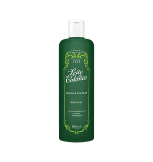 Loção de Limpeza Leite de Colônia Original 200ml