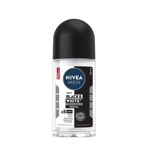 Desodorante Antitranspirante Roll-on NIVEA Invisible for Black & White 50ml