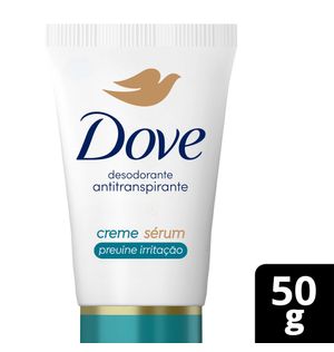 Desodorante Dove Creme Sérum Previne Irritação 50 g