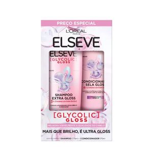 Kit Elseve Sh+cond Glycolic Gloss