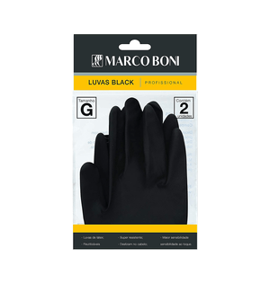 Luva Marcoboni Black 2un.g 1497