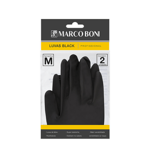 Luva Marcoboni Black 2un.m 1496