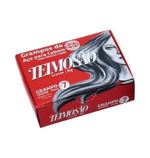Grampo Teimoso 7 C 100 Preto