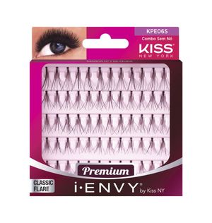 Cílios Postiços Individuais I-Envy By Kiss Ny  Sem No Combo (KPE06S)