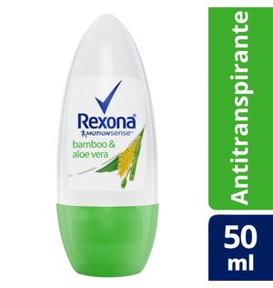 Desodorante Antitranspirante Rexona Fem Roll-on Bamboo & Aloe Vera 50ml