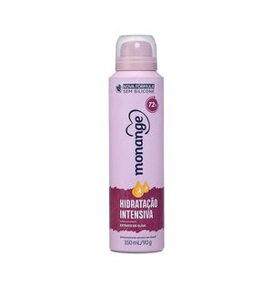 Desodorante Aerossol Antitranspirante Monange Feminino Hidratação Intensiva 150ml