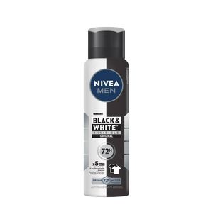 Desodorante Antitranspirante Aerosol NIVEA Invisible for Black & White 150ml
