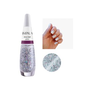 Esmalte Impala Glitter A Cor da Sua Moda Disco Ball