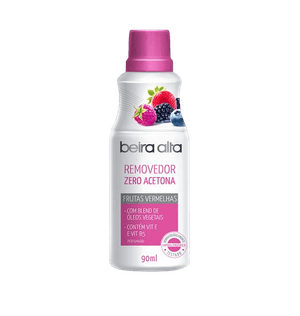 Removedor Esmalte Beira Alta Frutas Vermelhas 90ml